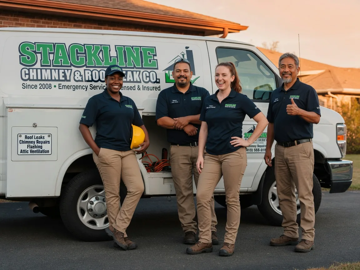 Chimney flashing repair company in Lake Ann, MI